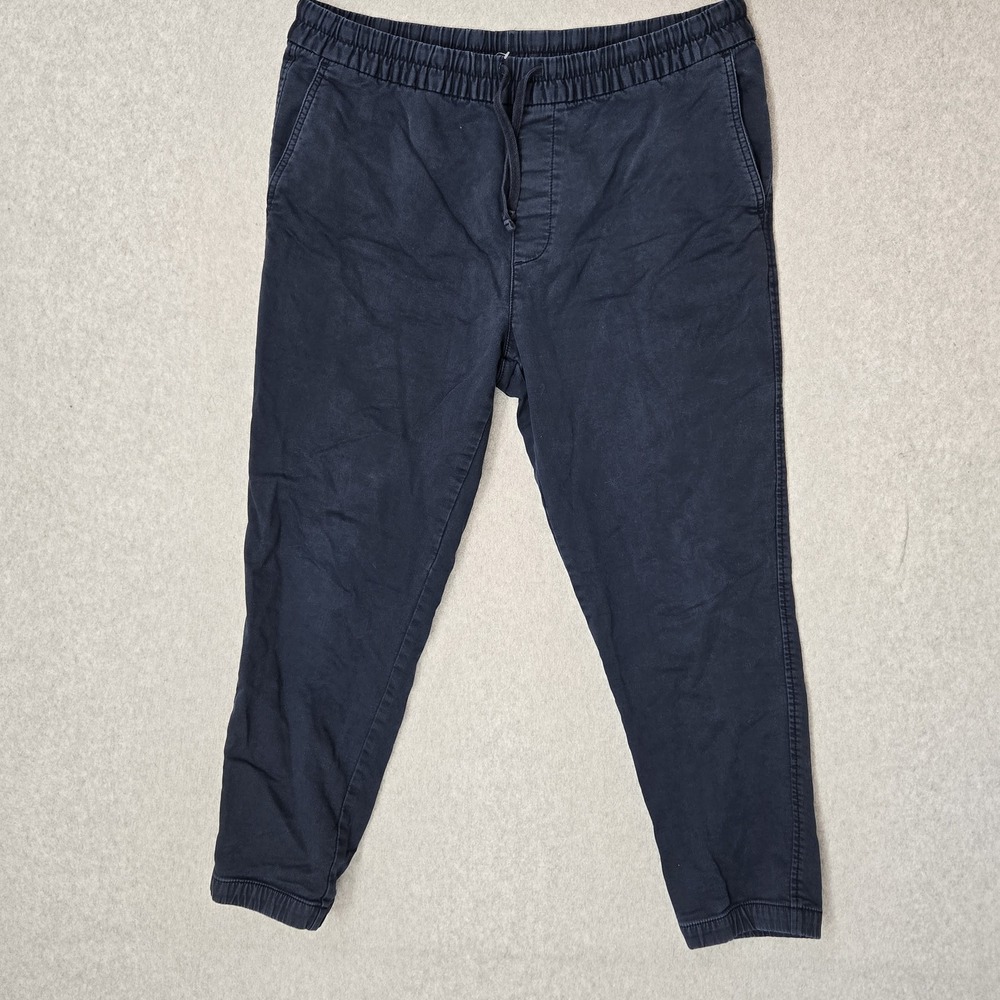 Banana Republic Men Pants L Navy Jogger Travel 26" Inseam